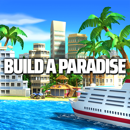 Tropic Paradise Sim Town Buil MOD APK 1.7.0 (Unlimited Money Unlocked Islands) Android screenshot